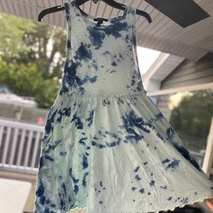 ⛔️ SOLD ⛔️ One of a kind beachy skater dress!